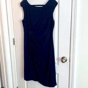 Dressbarn Navy Blue Dress size L